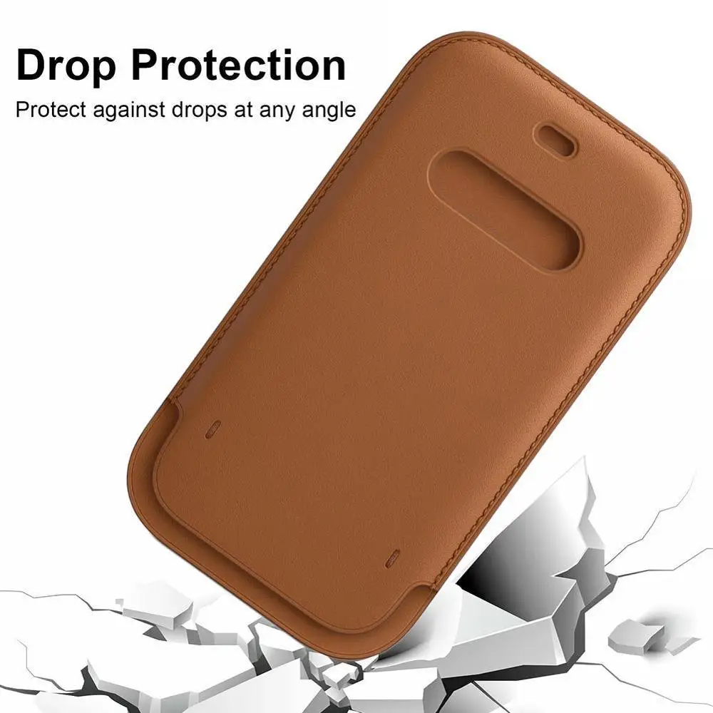 Ādas Aizsargājošu Uzmavu Ādas Telefonu Gadījumā 12 Promax Sērijas 12pro Portatīvo Vertikālā Mini Soma Mini W4A1