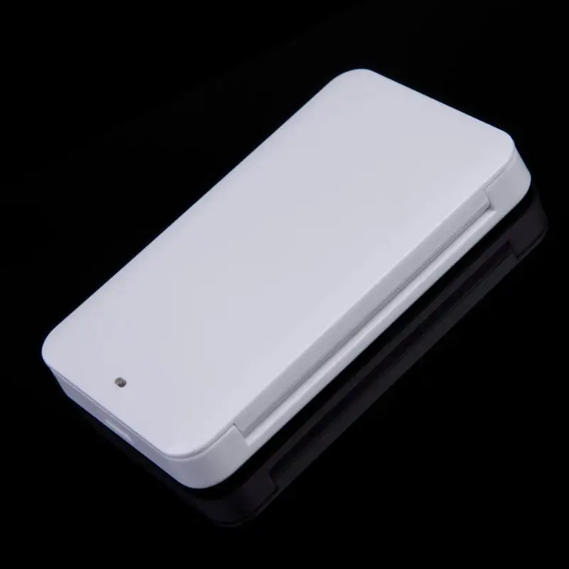 Ārējais akumulatora lādētājs Balts Pārnēsājamo Bateriju Uzlādes Kaste Case for Samsung Galaxy S5 i9600