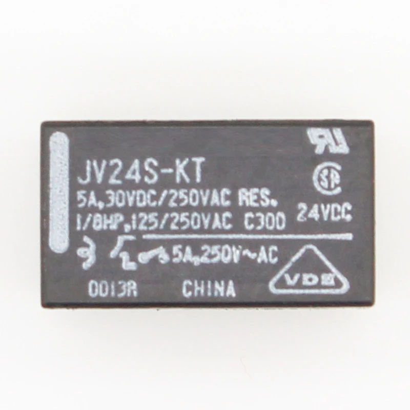 10Pcs JV24S-KT JV-24S-KT 24V 24VDC DIP-4 5.A 30VDC 250VAC jaunu oriģinālo strāvas relejs
