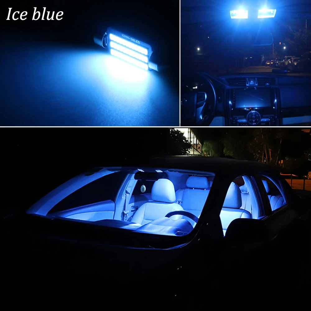 14Pcs Balts Canbus led Automašīnas salona gaismas Pakete, Komplekts, Audi Q5 8RB led interjera Dome Bagāžnieka apgaismojums Iepakojuma Komplektu (2008-2019)