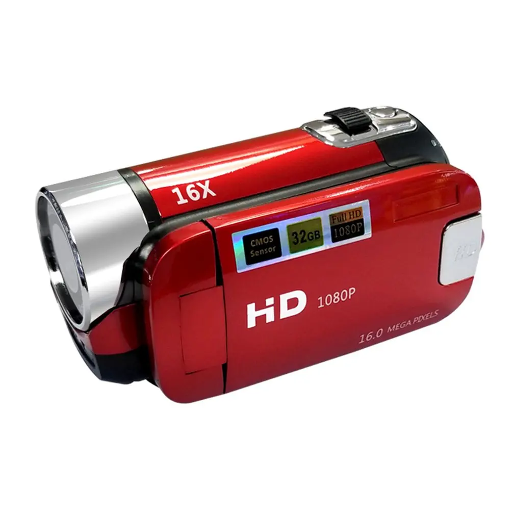 16MP 2,7 collu TFT LCD HD 16X Digital Zoom Videokameras Video Kameras Fotografēšanas Pamatfunkcijas Video Videokamera Kāzu DVR Ieraksta