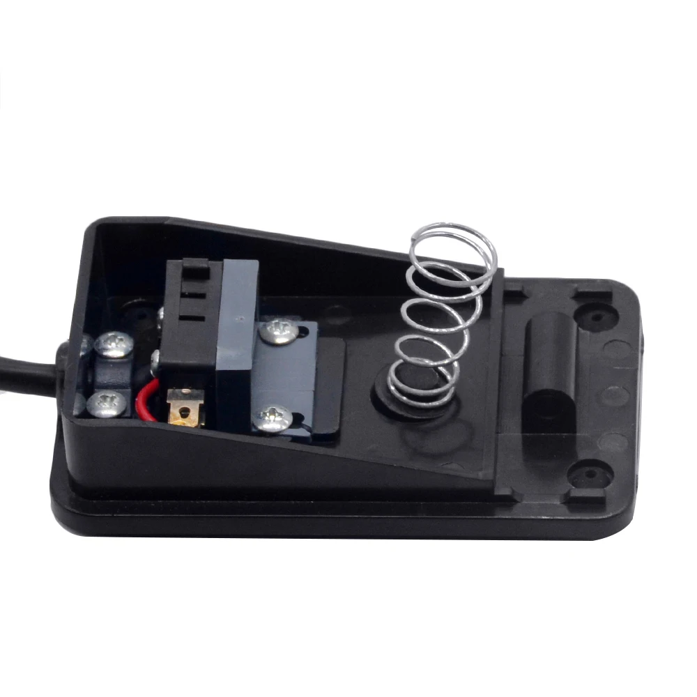 1gb Foot switch kontrolieris TFS-1 kāju slēdzis ieslēgšanas / izslēgšanas slēdzis pedālis slēdzi automātiskā atjaunošana ar kabeli, piemēram, 10A 250V/AC ar 20cm vadu