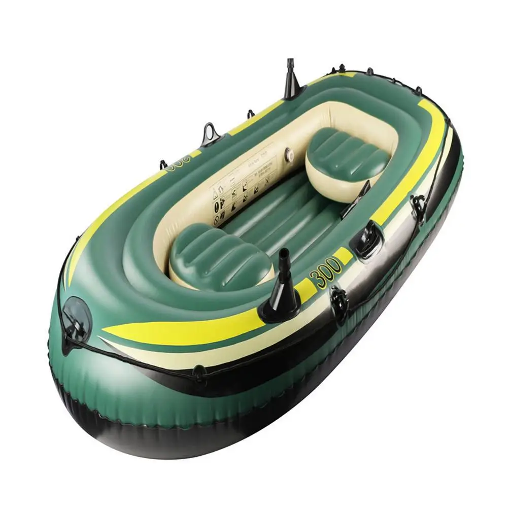 2.0 m/2.2 m Piepūšamās Laivas Komplekts lieljaudas Zvejas Drifta Piepūšamās PVC Kajaku Kanoe noteikti 2-3 cilvēkiem