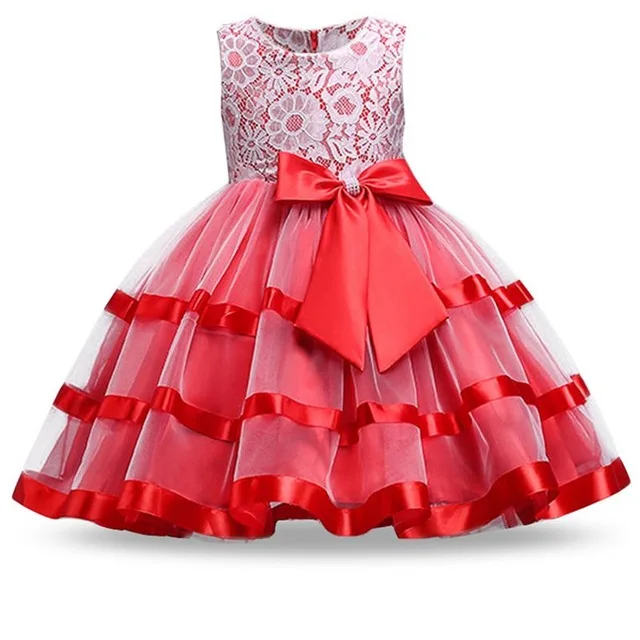 2019 Toddler Meitene Drēbes Puse Kāzu Kleitu Elegants Kostīms Bērniem Kleitas Meitenēm Ziemassvētku Apģērbu Princese Kleita 3-12 Gadu