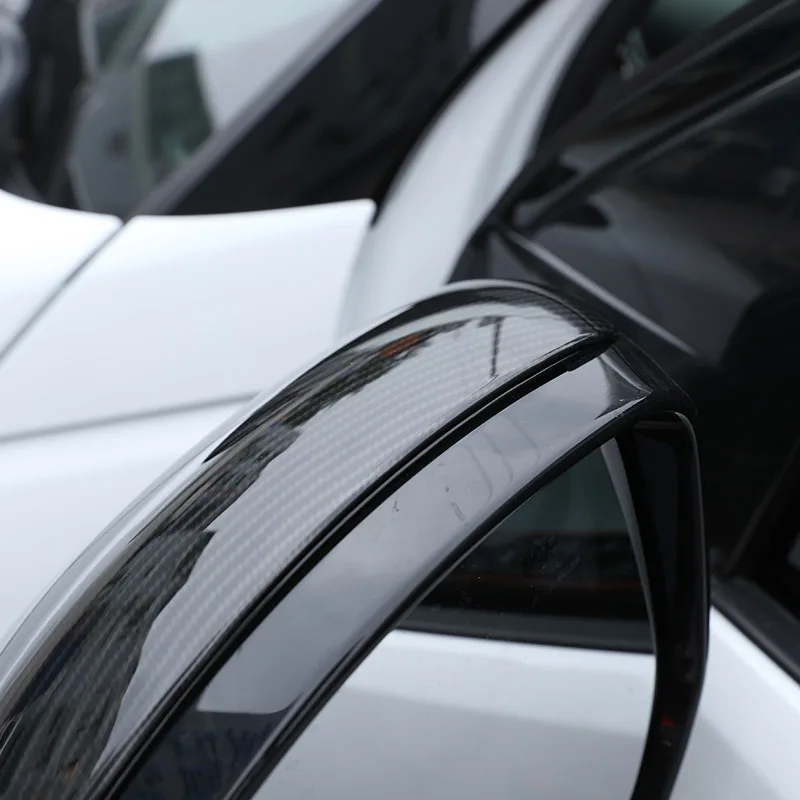 2gab Oglekļa šķiedras Stils ABS Plastmasas Sānu Atpakaļskata Spoguļa Vāciņš Vāciņš Melns Land Rover Discovery Sporta Range Rover EVOQUE Velārs