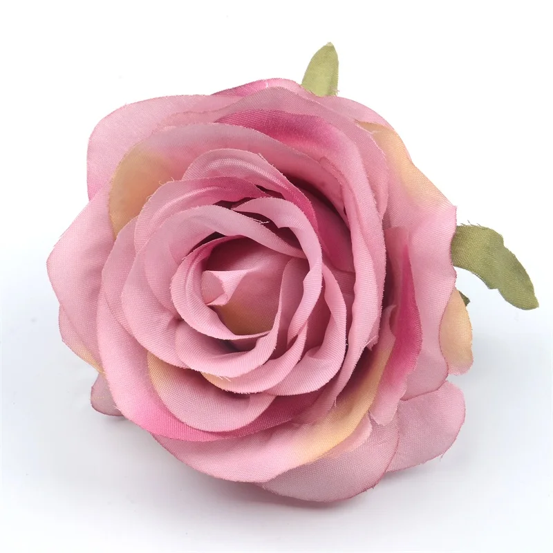 30 gab. 8 cm Lielas Mākslīgās Zīda Rožu Ziedu Galviņas Kāzu Mājas Apdare DIY Scrapbooking Viltus Ziedi Sienas Piederumi