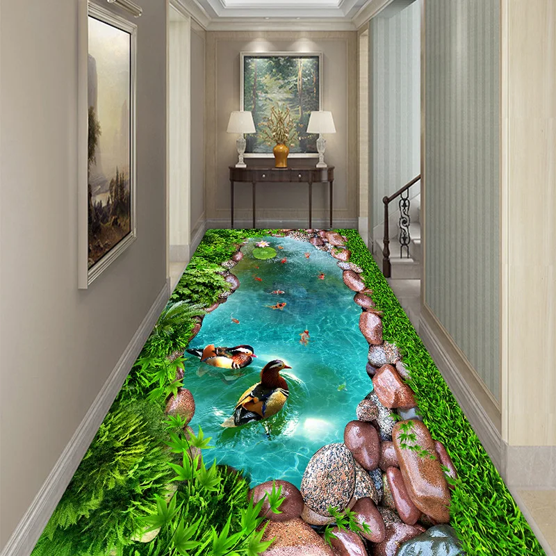 3D Delfīnu Sirēna Gaitenis Durvju Paklājiņš, Virtuves, Guļamistabas Grīdas Paklājs Dzīvojamās Istabas Paklāja