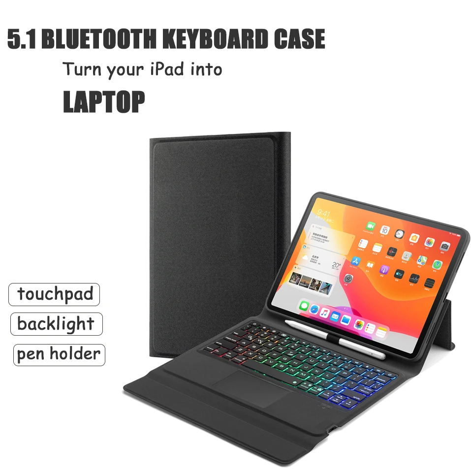 5.1 Bluetooth Keyboard for iPad 10.2