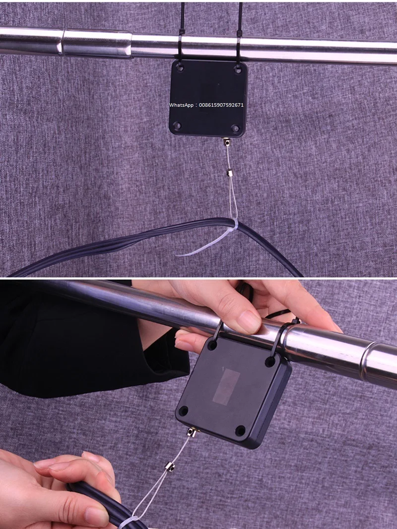 50 gab. anti-theft ievelkamu vadu vilkt lodziņā Veikt-up vadu recoiler lodziņā HTC VIVE Galvas stiprinājuma trošu bloķēšana