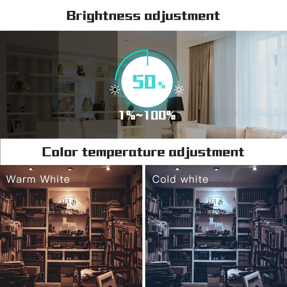 5W RGBW spotlight LED GU10 AC100-240V ZIGBEE saiti gaismas zll tilta RGB smart app kontroles darbs ar Amazon Echo un daudzi vārti