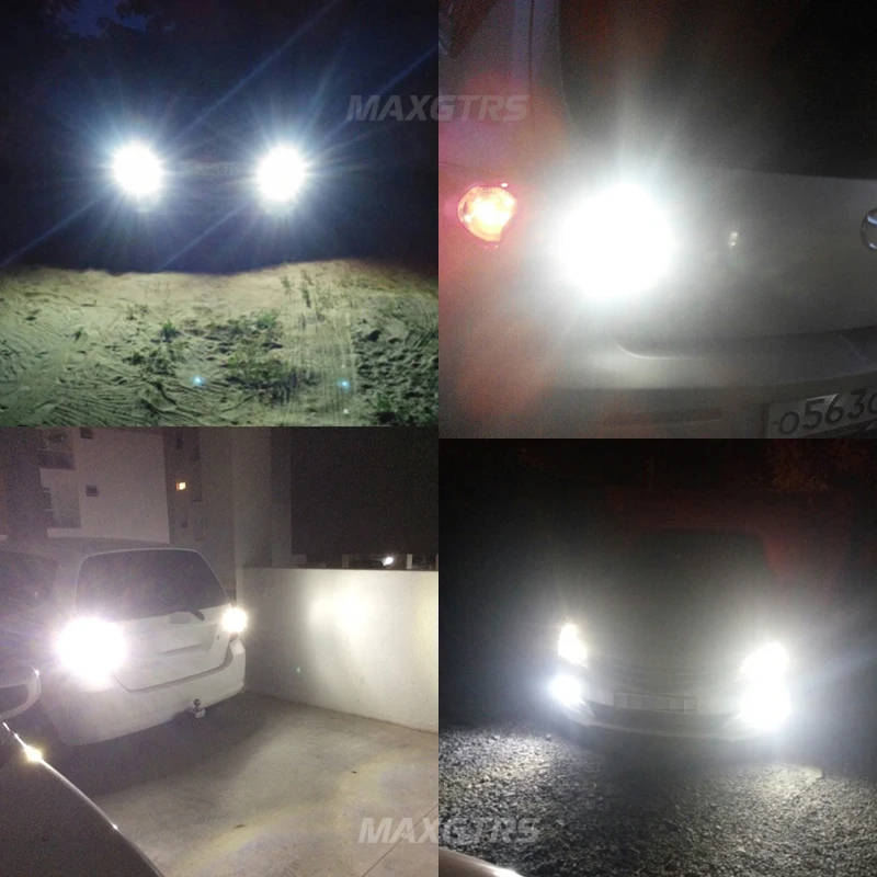 5x 1156 BA15S P21W COB 12 Čipu LED Spuldzes Braukšanas Atpakaļgaitas Lampas silikagela Auto Auto Bremžu Back-Up Iepirkšanas Gaismu, Balts/Sarkans/Dzeltens