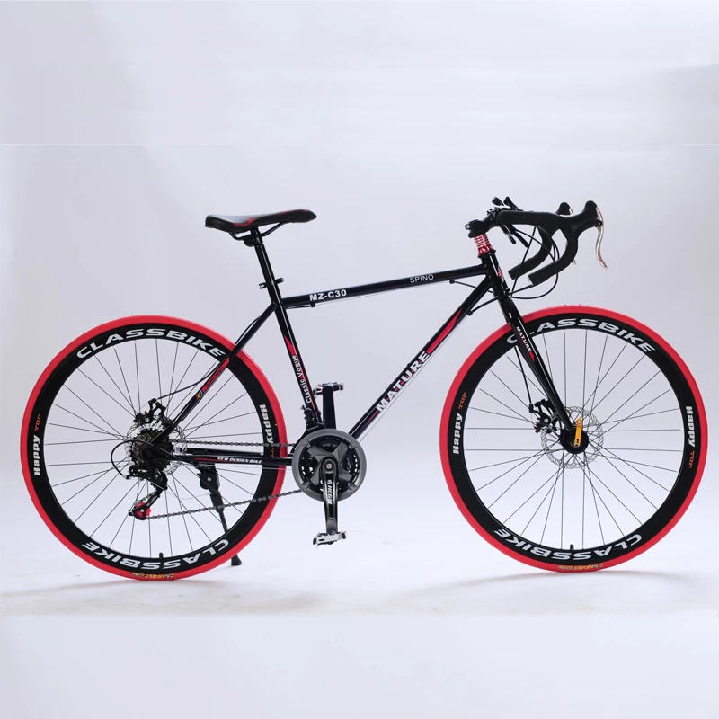 700C road bike 21/27/30 mainīga ātruma velosipēdu līkumu rīkoties ar dubulto disku bremzes alumīnija ceļu, velosipēdu Vīriešu un sieviešu velosipēds