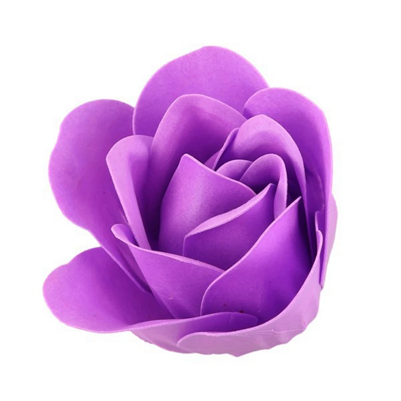 81Pcs Krāsu Sajaukšana Rožu Vannas, Ķermeņa Ziedu, Ziedu, Ziepes, Aromatizētas Rožu Ziedu DIY Dāvanas Valentīna Diena Kāzu 3