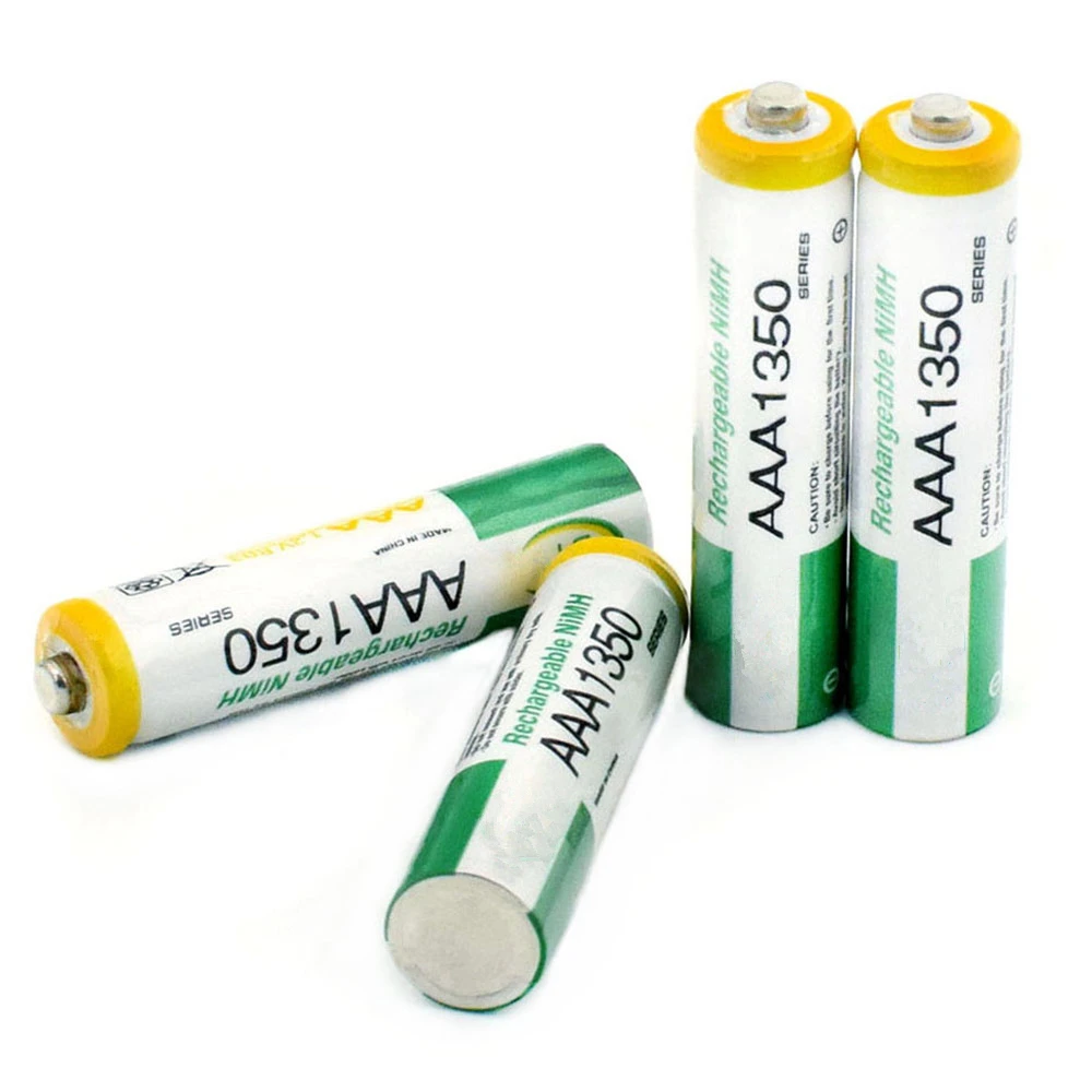 8pcs/daudz Lielu jaudu 1350mAh 1.2 V AAA uzlādējamās baterijas bērnu rotaļlietas AAA NiMH atkārtoti uzlādējams akumulators