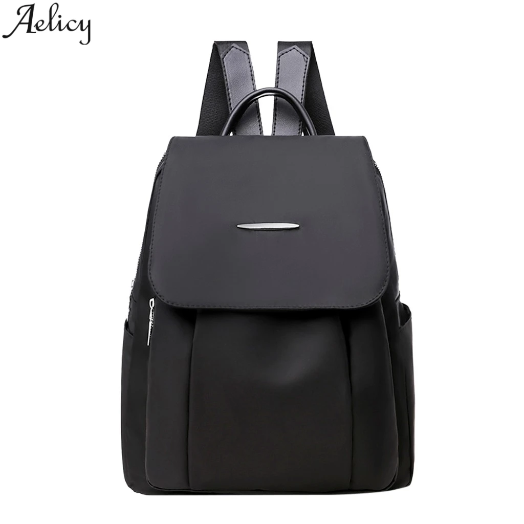 Aelicy 2020. gadam, modes sieviešu mugursoma mugursoma ceļojumu soma ūdensizturīgs Oxford audums tendence āra tīrtoņa krāsu multifunkcionāla soma