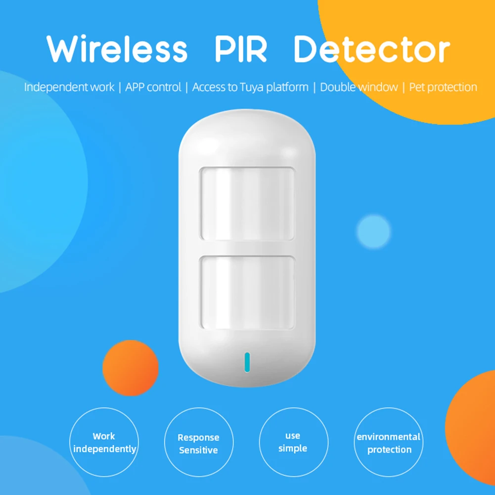 Anti-pet PIR Kustības Sensoru Detektors Bezvadu WiFi PIR Sensors Infrasarkanais Detektors Tuya Smart Dzīve