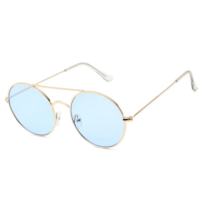 Apaļā Vintage, Saulesbrilles Sieviešu Ieplests Izmēģinājuma Saules Brilles Vīriešu Modes Toņos Gadījuma Brilles Moderns Brilles UV400