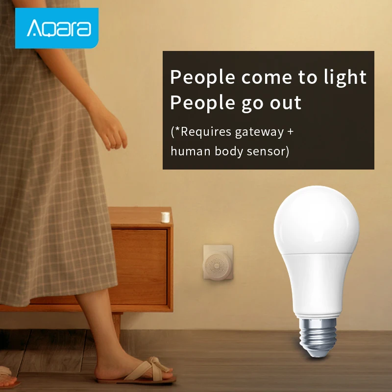 Aqara Smart Led Spuldzes smart gaismas Zigbee Smart Tālvadības pulti, Led Lampas, Gaismas, Mijia Smart Home Mi mājās app aqara Homekit app