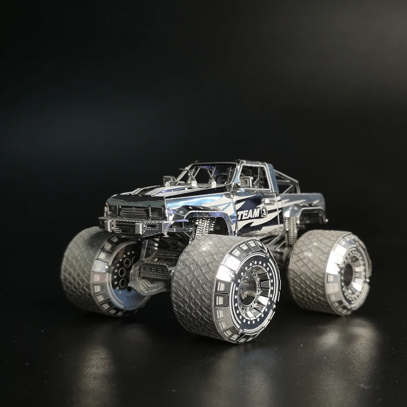 ATDZIST 3D Metāla Modeļa Montāžas jigsaw puzzle OFF-ROADER AUTO HK NANYUAN Bērnu dāvanas DIY Pieaugušajiem, rotaļlietas, pilnībā uzbūvēta