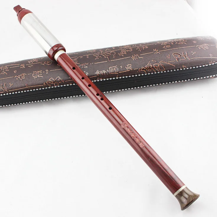 Augstas kvalitātes bambusa flauta profesionālās koka caurule F G Ķīnas flauta šķērsgriezuma Flauta nosūtīt ādas kaste