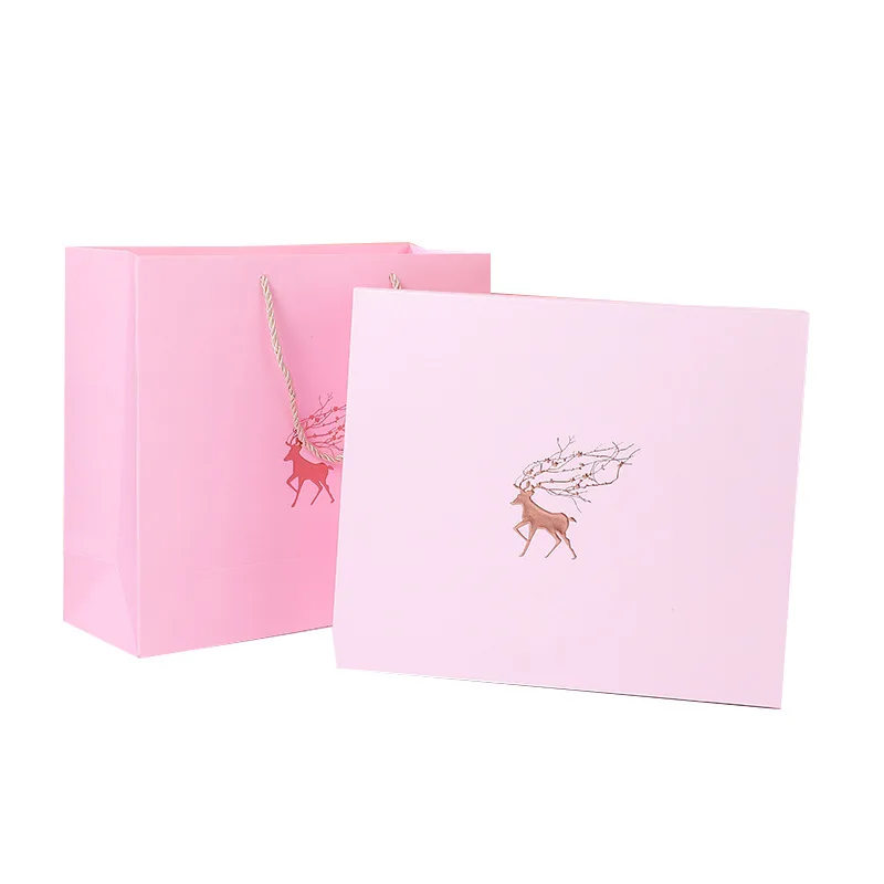 AVEBIEN rozā meitene 3D telpisku bērnu dušas, dzimšanas dienas, Valentīna Diena cajas de kartona bolsas de papel kosmētikas dāvanu iesaiņojuma kaste