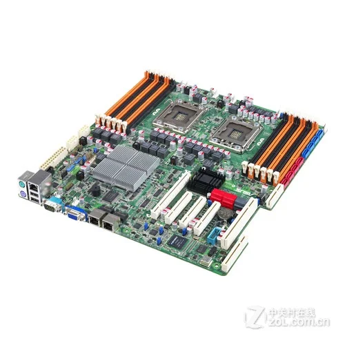 Bezmaksas piegāde sākotnējā mātesplati par ASUS Z8NR-D12 DDR3 Socket LGA 1366, lai X5675 CPU Desktop serveru pamatplates