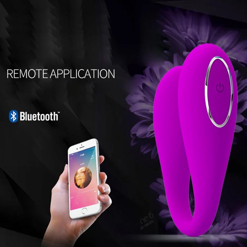 Bluetooth APP Tālvadības Vibrators G Spot Clit Vibrators, Mēs Strapon Pāris Rotaļlietas Vibe Vibratori Seksa Rotaļlietas, lai Sieviete Vibrador