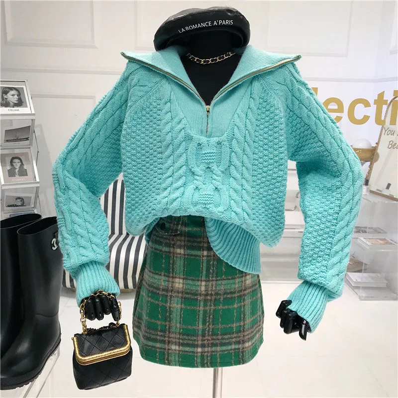 Dizains kaņepju džemperis Sieviešu Rudens / ziemas 2020 
