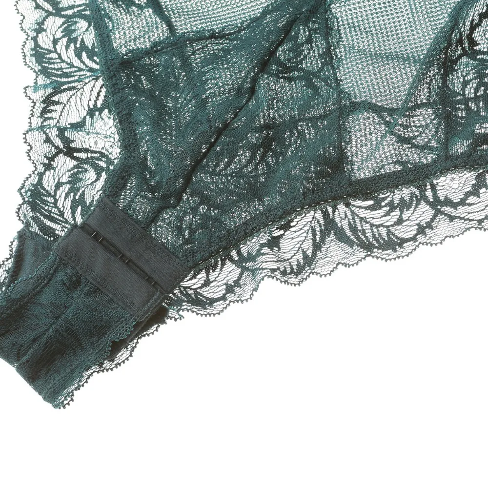 Euramerican sexy ziedu mežģīnes kopumā sievietes dobi no apakšveļas komplekti meitenēm, dziļi v kakla sleepwear 2018 jaunu bra komplekts drēbes