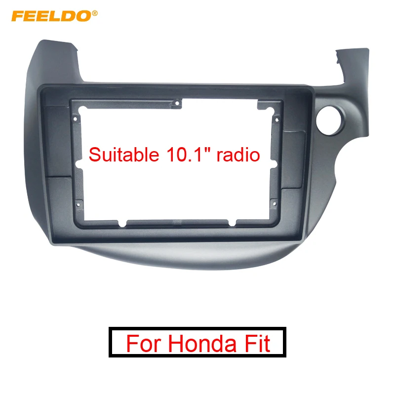 FEELDO Auto Stereo Audio 2Din Fascijas Rāmis Honda Fit 2008. - 2013. Gadam 10.1