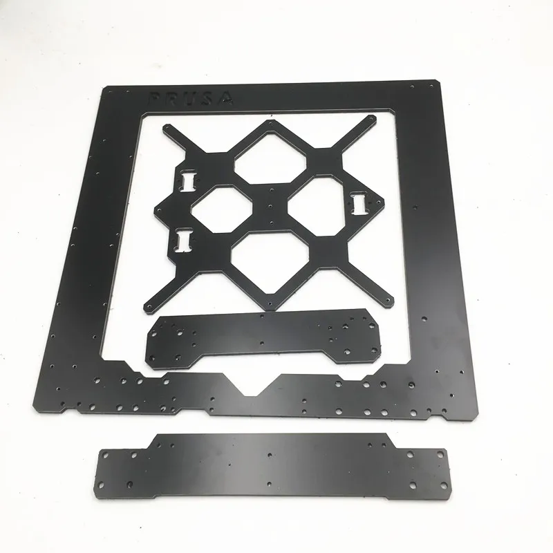 Funssor Reprap Prusa i3 MK3 rāmis DIY MK3 i3 Alumīnija composit vienas lapas rāmis 6mm Melamīna Prusa i3 3D printeri piederumu