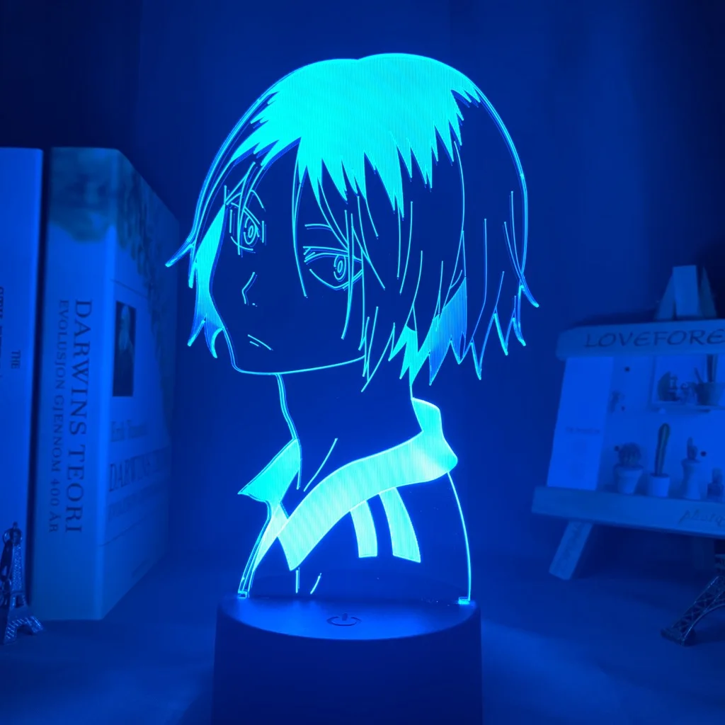 Haikyu!! Led Nakts Gaisma Anime Kozume Kenma Lampas Guļamistabas Interjeru Nightlight Bērniem, Bērnu Dzimšanas dienas Dāvanu Haikyuu Kenma Gaismas