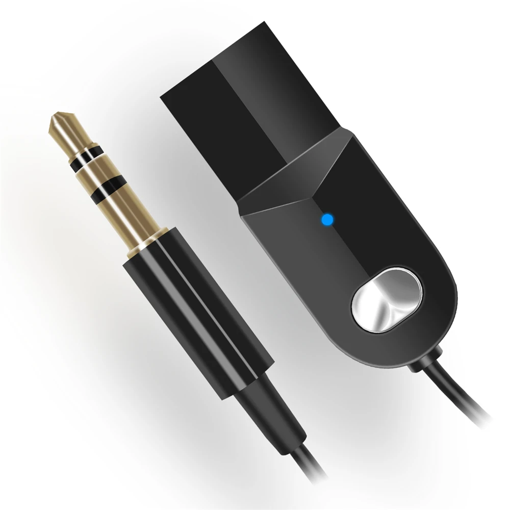 Hand Free Bluetooth Audio Adapteri Auto USB Bezvadu Uztvērējs Auto Mūzikas Raidītāju Auto 3,5 mm Ligzda Aux Bluetooth Carkit