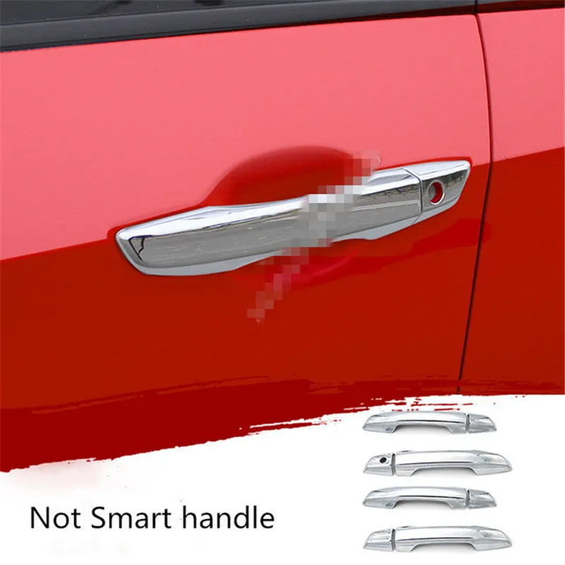 Honda Civic 10. Sedans 2016 2017 2018 auto segtu aizsardzības detektoru nūjas Kadru Lampas Melns, ABS Hromēti Durvju Rokturi 8pcs