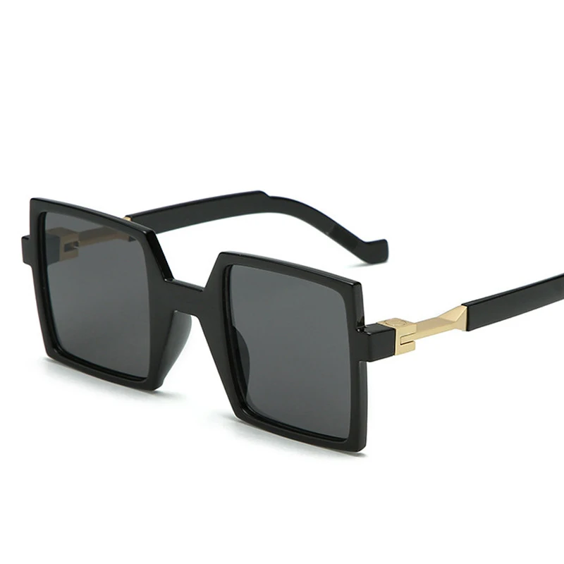 Ir 2021. Jaunu Laukumā Saulesbrilles Sieviešu Luksusa Zīmolu Dizainera Krāsains Saules Brilles Vintage Liels Rāmis Briļļu Vīriešu UV400 Oculos De Sol