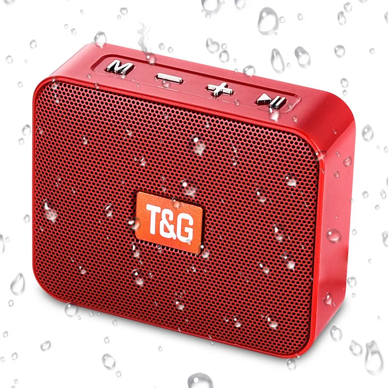 Ir 2021. Jaunu TG166 Mini Portatīvo Bluetooth Skaļruni Mazo Bezvadu Mūzikas Kolonnas Subwoofer USB Skaļruņi Telefoniem ar TF FM Radio