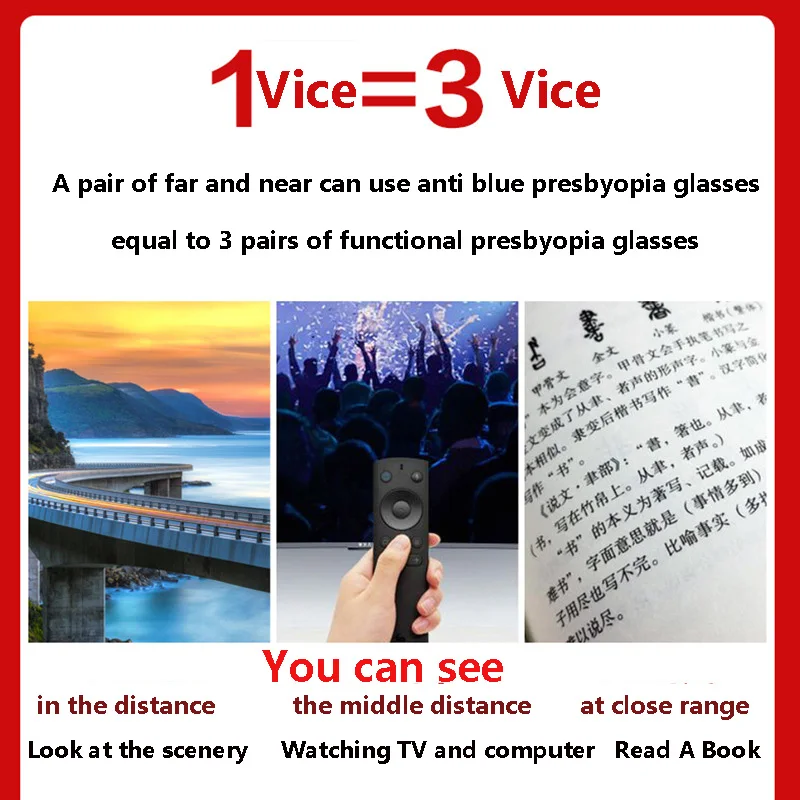 Izlūkošanas Locīšanas Photochromic Progresējoša Multifokāla Lasīšanas Brilles Vīrieši Sievietes Anti Zilā Gaisma Dioptriju Vecuma Tālredzība Brilles