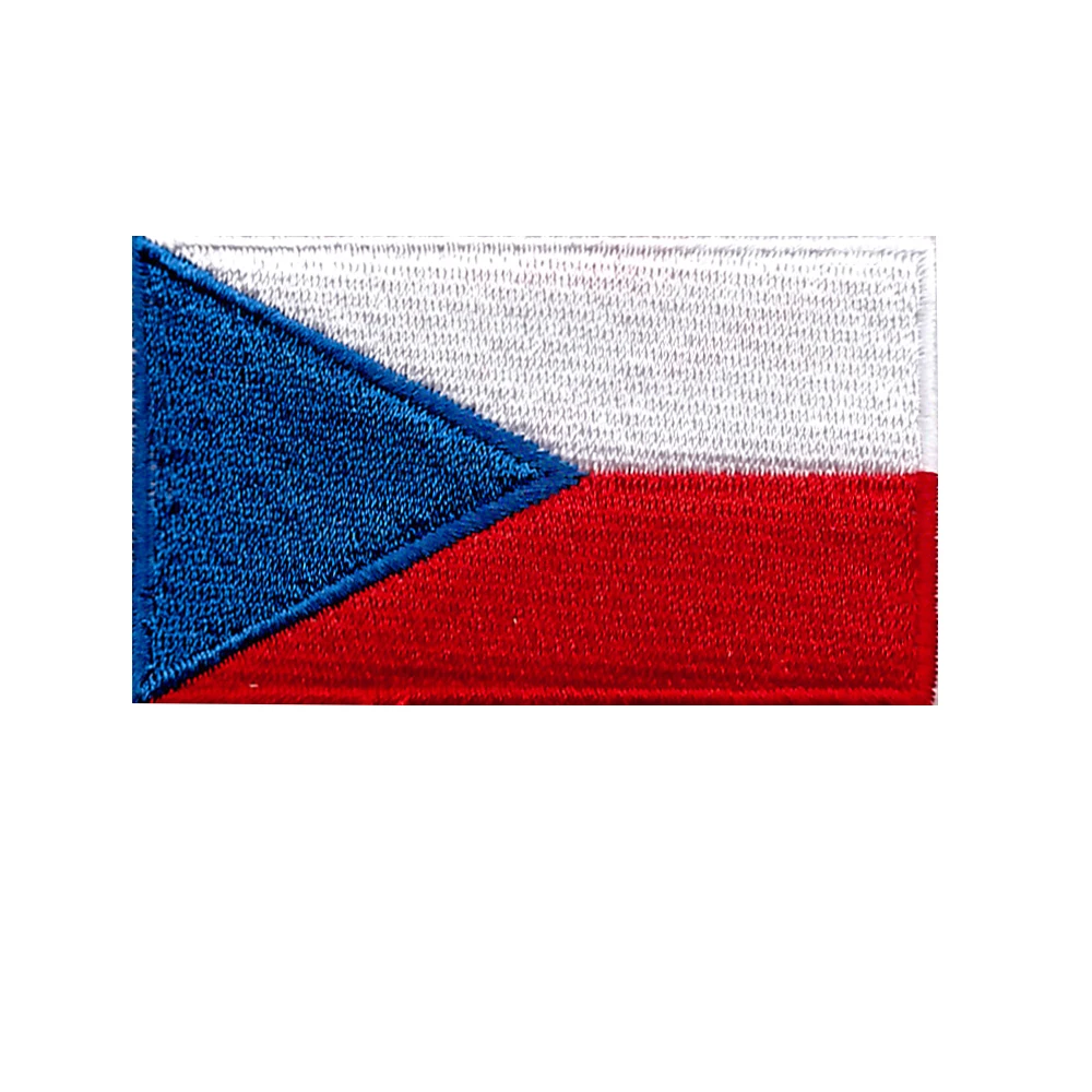 Jauka un praktiska 10pcs Izšuvumi plāksteris čehijas karoga plāksteris auduma izšūtas emblēmas vai pārdodot vairāk nekā 200 valsts karoga plāksteris