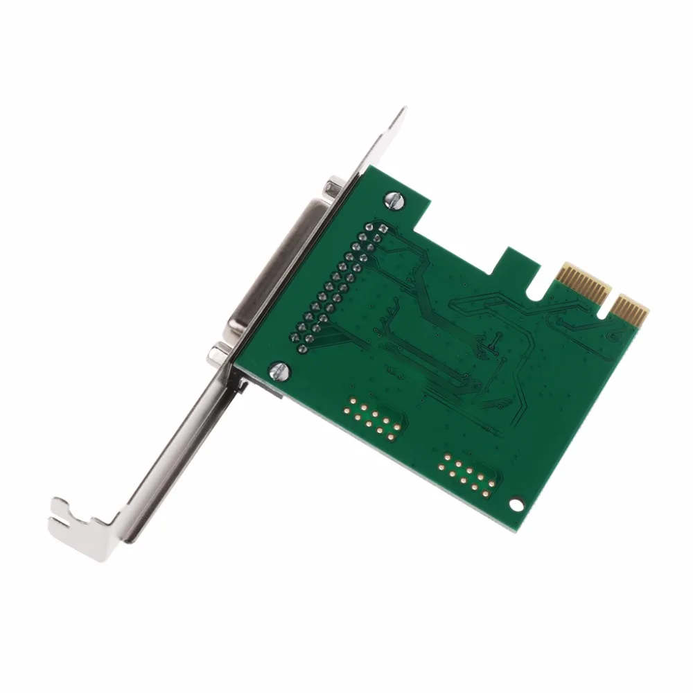 Jaunais Paralēlais Ports, DB25 25Pin LPT Printera PCI-E Express Converter Karšu Adapteri