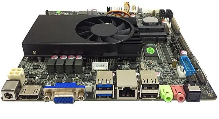 Jauns Oriģinālais Mini-ITX Mainboard Intel Core i3-2310M PROCESORS, KĪN SBC Iegultās Mātesplates Ivybridge ar 6*COM 1*Giga LVDS DC12V