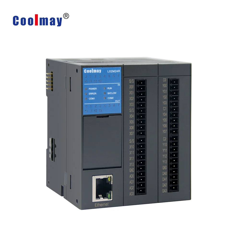 Jaunu karstā Coolmay programmējamie kontrolleri plc monitors ar paplašināms moduļi