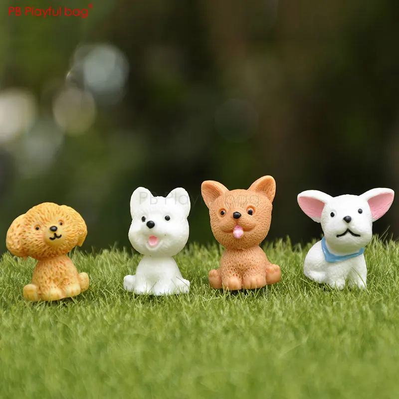 Jautrs soma 12pcs/set gudrs suns sērija Rotaļlietas-attēls Samoyeb Pūdelis Pomerānijas Cute Sedz sīkas modeli, Bērnu rotaļu Rīcības attēls HF38