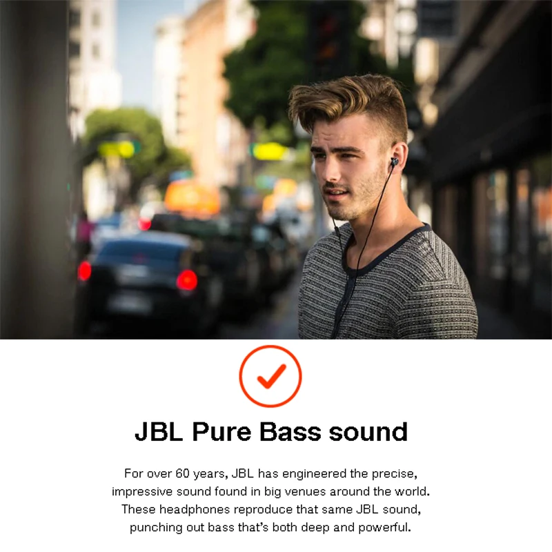 JBL T290 austiņu 3,5 mm Vadu Stereo Austiņas Alumīnija Sporta Spēļu Austiņas Pure Bass Augstas Veiktspējas Earbuds Brīvroku sistēmu Ar Mic