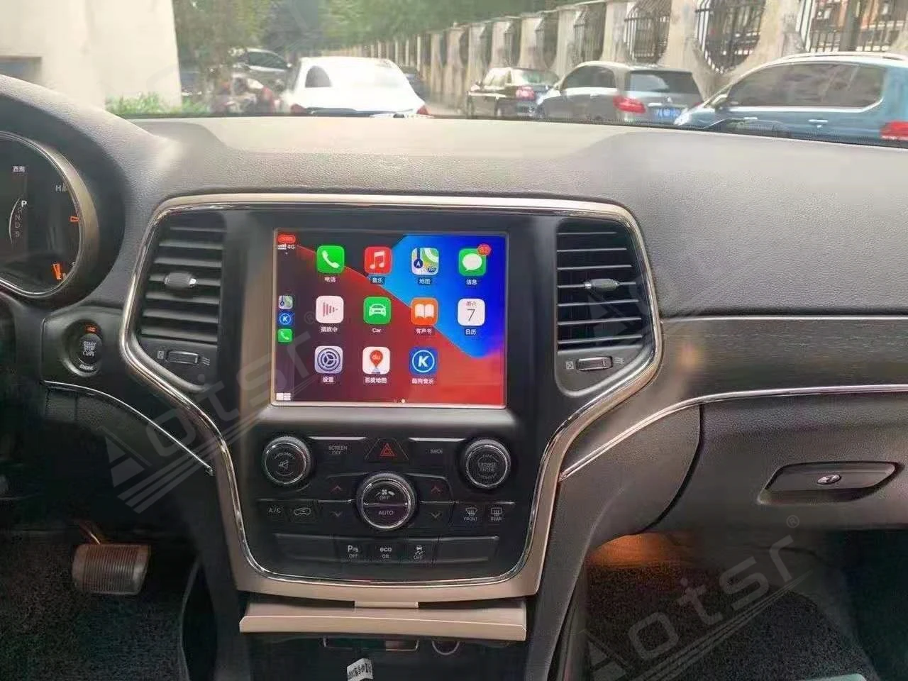 Jeep Grand Cherokee. - 2020. Gadam 8.4 Collu Android 10.0 Auto GPS Navigācija Radio Multimediju Atskaņotājs, Radio, Oriģinālās Auto Stils