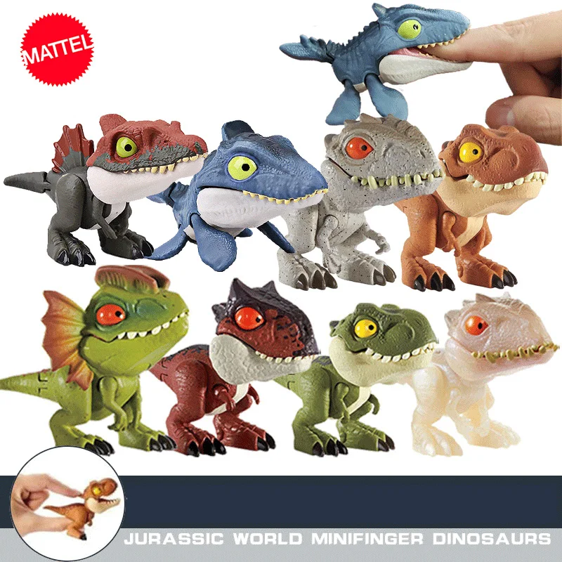 Jurassic Pasaules Mini Pirkstiem Dinozauru Rīcības Attēls Kustamo Kopīgu Simulācijas Modelis, Rotaļlietas Bērniem Savākšanas Animēt Figma