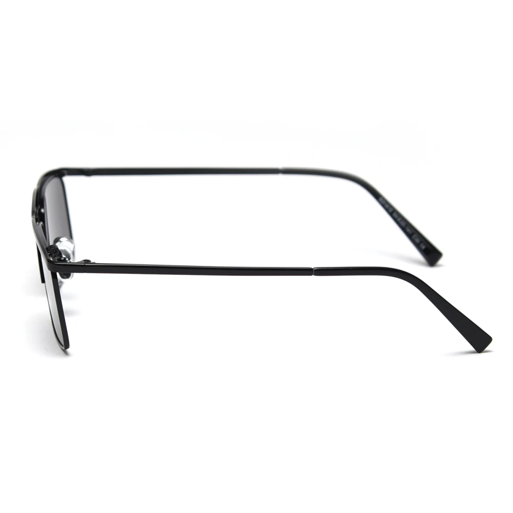 Kachawoo taisnstūra formas saulesbrilles vīriešiem polarizētās metāla melns mazs saules brilles sievietēm laukumā UV400 augstas kvalitātes unisex dropship