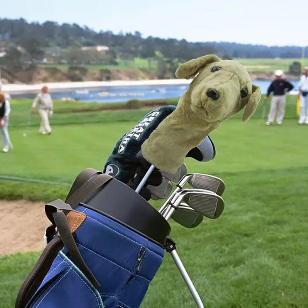 Karikatūra Dzīvnieku Plīša Golf Club Headcover Klubs Galvas Vāka Klubs Aizsardzības Gadījumā