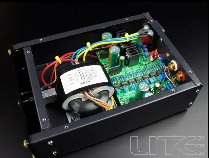KARSTĀ pārdošanas LITE TDA1543 x8 Audio pastiprinātāju DAC-AH D/A converter,Procesors,
