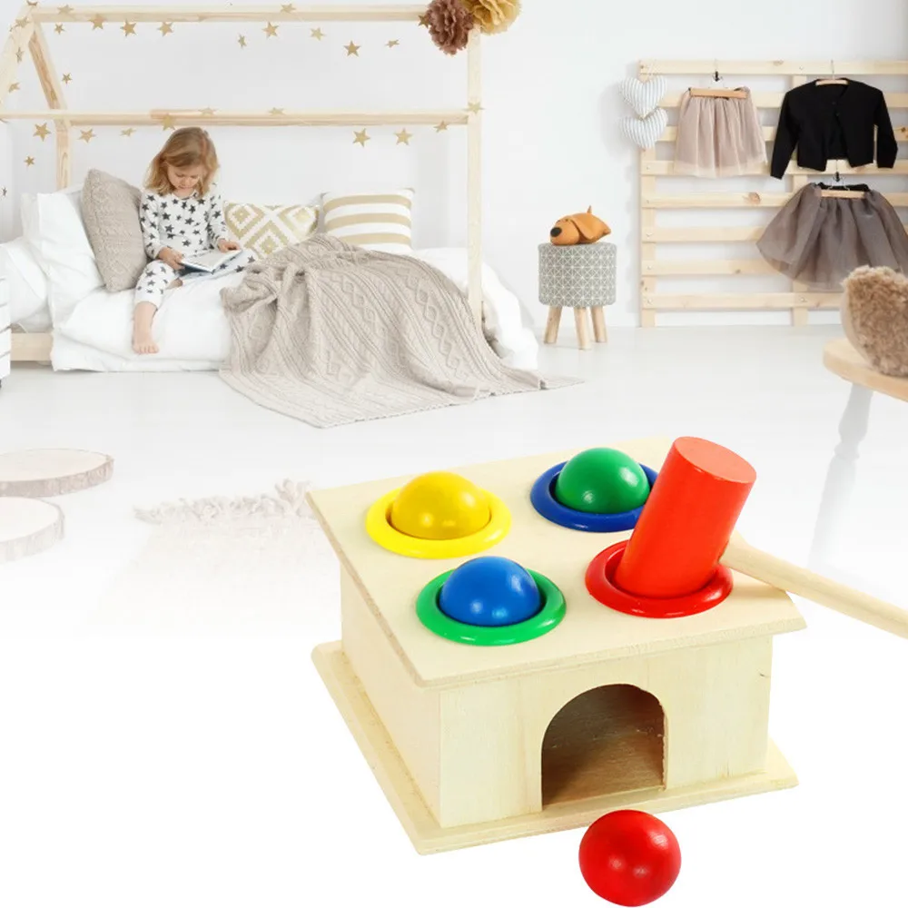 Koka Rotaļlietas, Kalšanai Bumbu Āmuru Kaste Bērniem Jautri Bērniem, Spēlē Kāmja Spēle Puzzle Rotaļlietas Bērniem Zēni Meitenes Izglītības Rotaļlieta