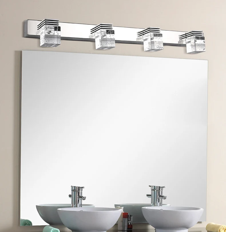 LED Sienas Lampas Kristāla Spoguļa Priekšā Gaisma Vannas kosmētiku, Sienas lampas Modernās guļamistabas, viesistabas sienas brā apgaismojuma armatūra